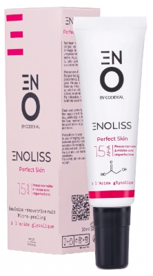 Codexial Enoliss Perfect Skin 15 AHA Emulsión Renovadora de Noche Micro-Peeling 30 ml