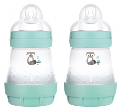 MAM Easy Start 2 Anti-Colic Baby Bottles Colors of Nature 160ml 0 Month and Over Flow 1
