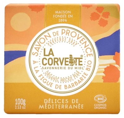 La Corvette Savon de Provence à la Figue de Barbarie Bio 100 g