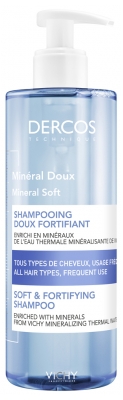 Vichy Dercos Mineral Soft and Fortifying Shampoo 400ml