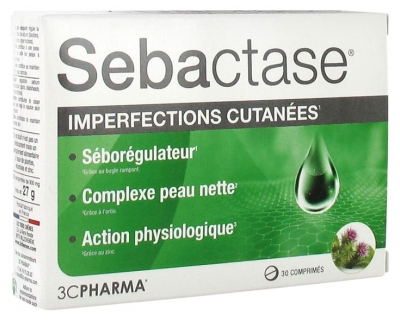 3C Pharma Sebactase 30 Tabletek