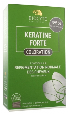 Biocyte Keratine Forte Colouring 60 Capsules