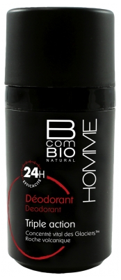 BcomBIO Homme Déodorant Triple Action 50 ml