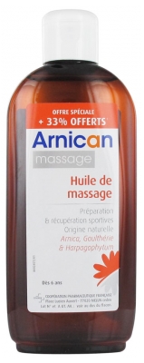Arnican Huile de Massage 200 ml dont 33% Offerts