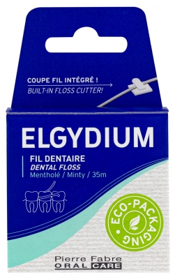 Elgydium Fil Dentaire Mentholé 35 m