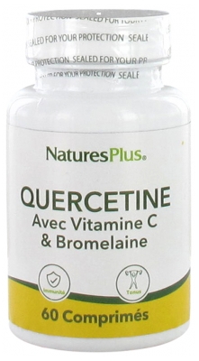 Natures Plus Quercetin with Vitamin C and Bromelain 60 Tablets