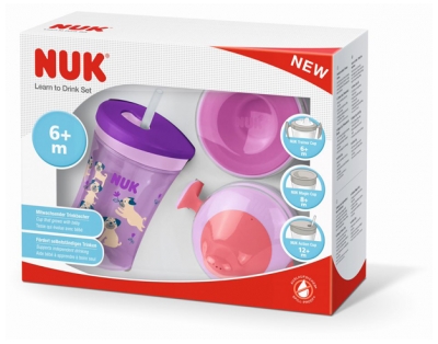 NUK Learn To Drink Set 6 Mois et +