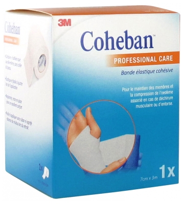 3M Coheban Banda de Contención Cohesiva 3 m x 7 cm