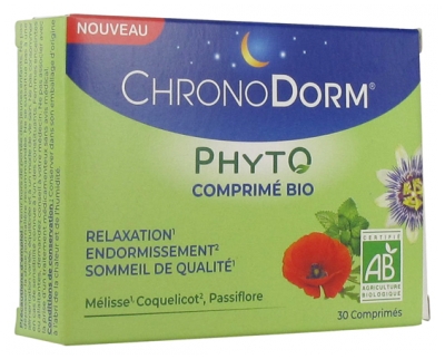 Laboratoires IPRAD ChronoDorm Phyto Bio 30 Compresse