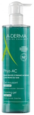 A-DERMA Phys-AC Purifying Foaming Gel 400ml