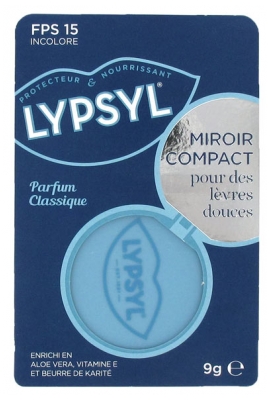 Lypsyl Miroir Compact Pour des Lèvres Douces FPS 15 9 g - Parfum : Classique