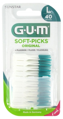 GUM Soft-Picks Original Large 40 Stück