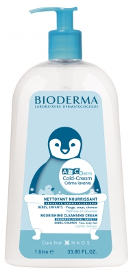 Bioderma ABCDerm Cold-Cream Crème Lavante 1 Litre