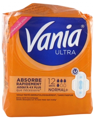 Vania Ultra Normal+ 12 Napkins
