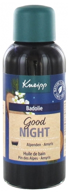 Kneipp Huile de Bain Good Night Pin des Alpes - Amyris 100 ml