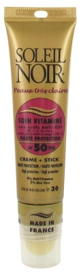 Soleil Noir Vitamined Care Cream SPF50 20ml + Stick SPF30 2g