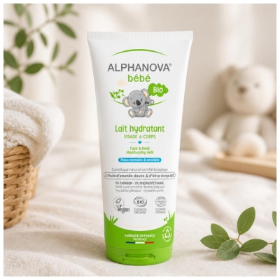 Alphanova Bébé Barojošs Bio Pienāks 200 ml