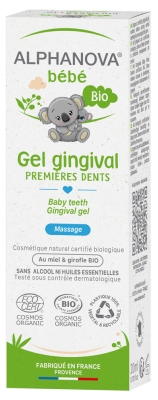 Alphanova Bébé Gel Gingival Premières Dents Bio 20 ml