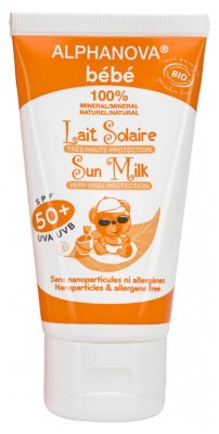 Alphanova Baby Organic SPF50+ Sunscreen Lotion 50ml