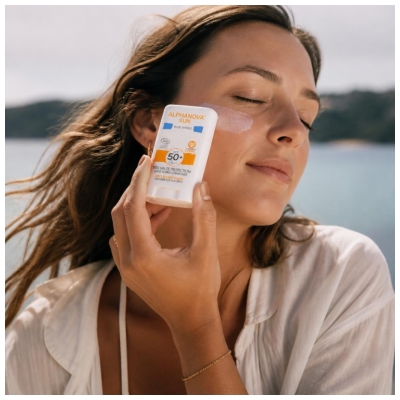 Alphanova Blue Whale Sun Stick Face SPF50+ Organic 12 g