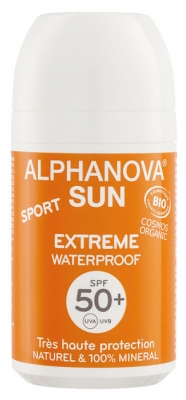 Alphanova Sun Sport Extrême Waterproof SPF50+ Bio 50 g