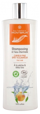 Montbrun Shampoing à l'Eau Thermale Cheveux Fins Effet Volumateur Bio 250 ml