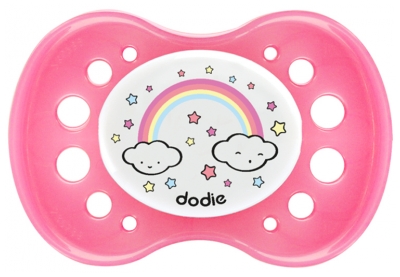 Dodie Silicone Symmetric Night Soother 18 Months and + N°A43