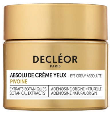 Decléor Magnolia Blanc - Régénérant Absolu de Crème Yeux Pivoine 15 ml