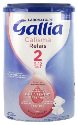 Gallia Calisma Relay 2nd Age 6-12 Months 800g