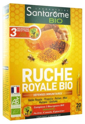 Santarome Bio Organic Royal Hive 20 Phials