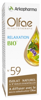 Arkopharma Olfae Relaxation Isolat Naturel & 9 Huiles Essentielles n°59 5 ml