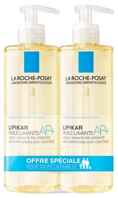 La Roche-Posay Lipikar AP+ Waschöl 2 x 400 ml