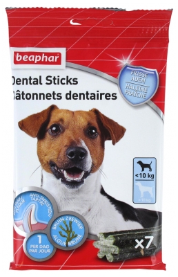 Beaphar Bastoncini Dentali per Piccoli Cani 7 Bastoncini
