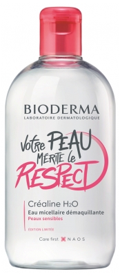 Bioderma Créaline H2O Micellar Cleansing Water 500ml Limited Edition