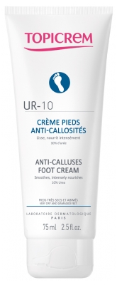 Topicrem UR -10 Crème Pieds Anti-Callosités 75 ml