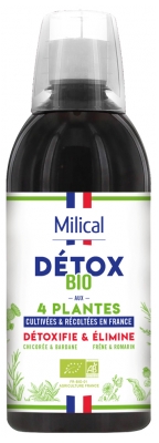 Milical Organic Detox with 4 Plants 500ml