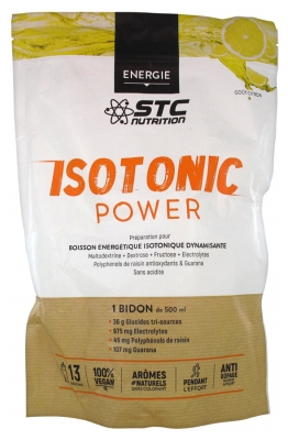 STC Nutrition Isotonic Power Boisson Énergétique 525 g - Saveur : Citron