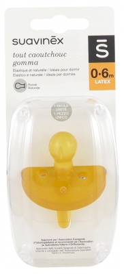 Suavinex All Rubber Tip Pacifier 0 to 6 Months