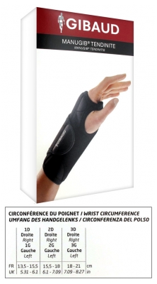 Gibaud Manugib Tendinitas - Dydis: 1D