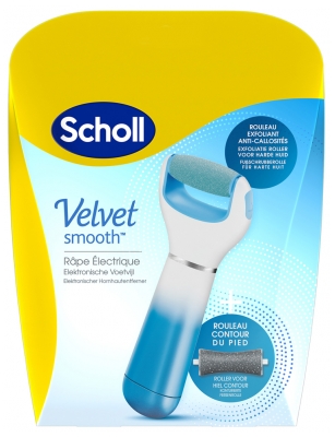 Scholl Velvet Smooth Anti-Callus Electric Grater + Dry Skin Scrub