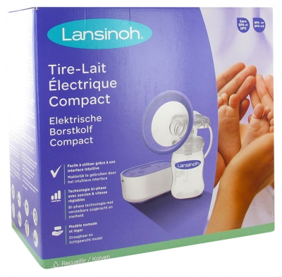 Lansinoh Elektronischer Kompakt-Milchpumpensauger