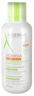 A-DERMA Exomega Control Crème Émolliente Anti-Grattage 400 ml