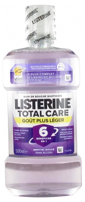 Listerine Total Care Mouthwash Lighter Taste 500ml
