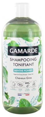 Gamarde Champú Tonificante Menta Cabello Graso Bio 500 ml