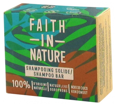 Faith In Nature Shampoing Solide à la Noix de Coco 85 g