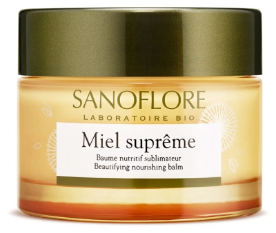 Sanoflore Supreme Honey Beautifying Nourishing Balm Organic 50ml