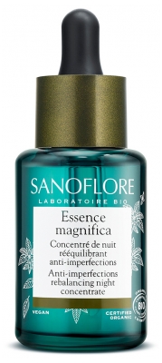 Sanoflore Essence Magnifica Concentré Botanique de Nuit Rééquilibrant Bio 30 ml