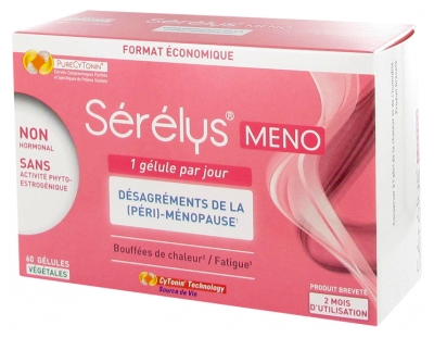 Sérélys Meno Désagréments de La (Péri)-Ménopause 60 Gélules