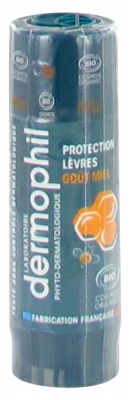 Dermophil Indien Stick Protection Lèvres Bio 4 g - Goût : Miel