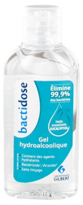 Gilbert Bactidose Gel Hygiène Mains 75 ml - Parfum : Eucalyptus